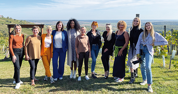 Das Shooting-Team genoss den herbstsommerlichen Tag am Eisenberg.