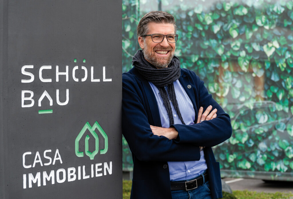 Hans Peter Schöll von Schöll Bau und Casa Immobilien