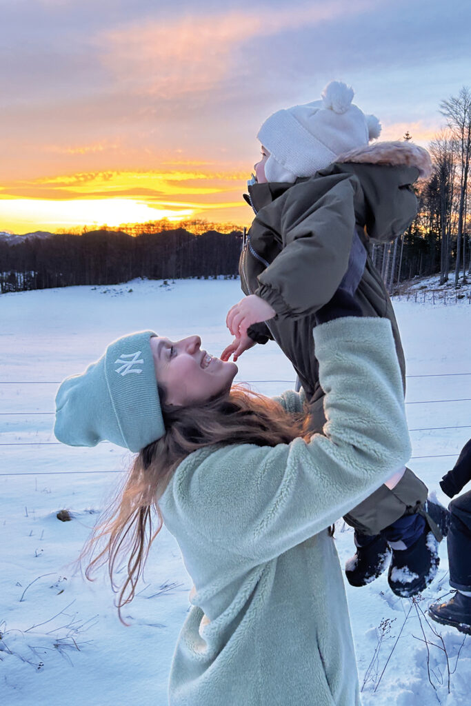 Julia Anna mit Sohn Jakob