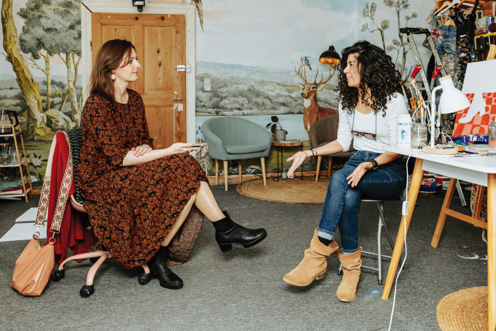 Agostina Suazo mit CR Nicole Schlaffer