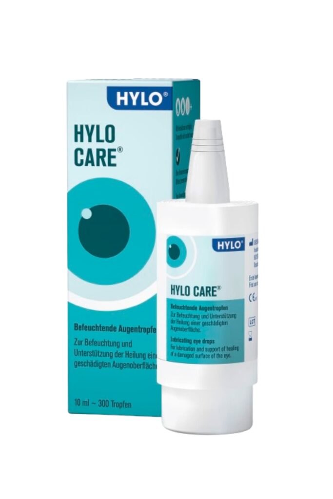 HYLO CARE DE Packshot Flasche + Faltschachtel